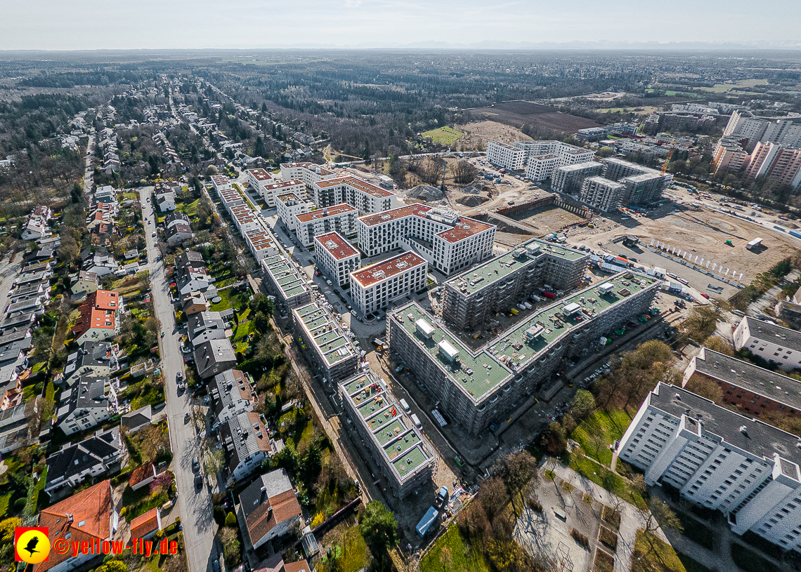 22.03.2023 - Baustele und Wohnanlage Alexisquartier